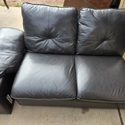 Black Sofa Chaise
