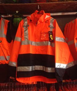 Class 3 - Breathable, Waterproof, High Visibility Jacket