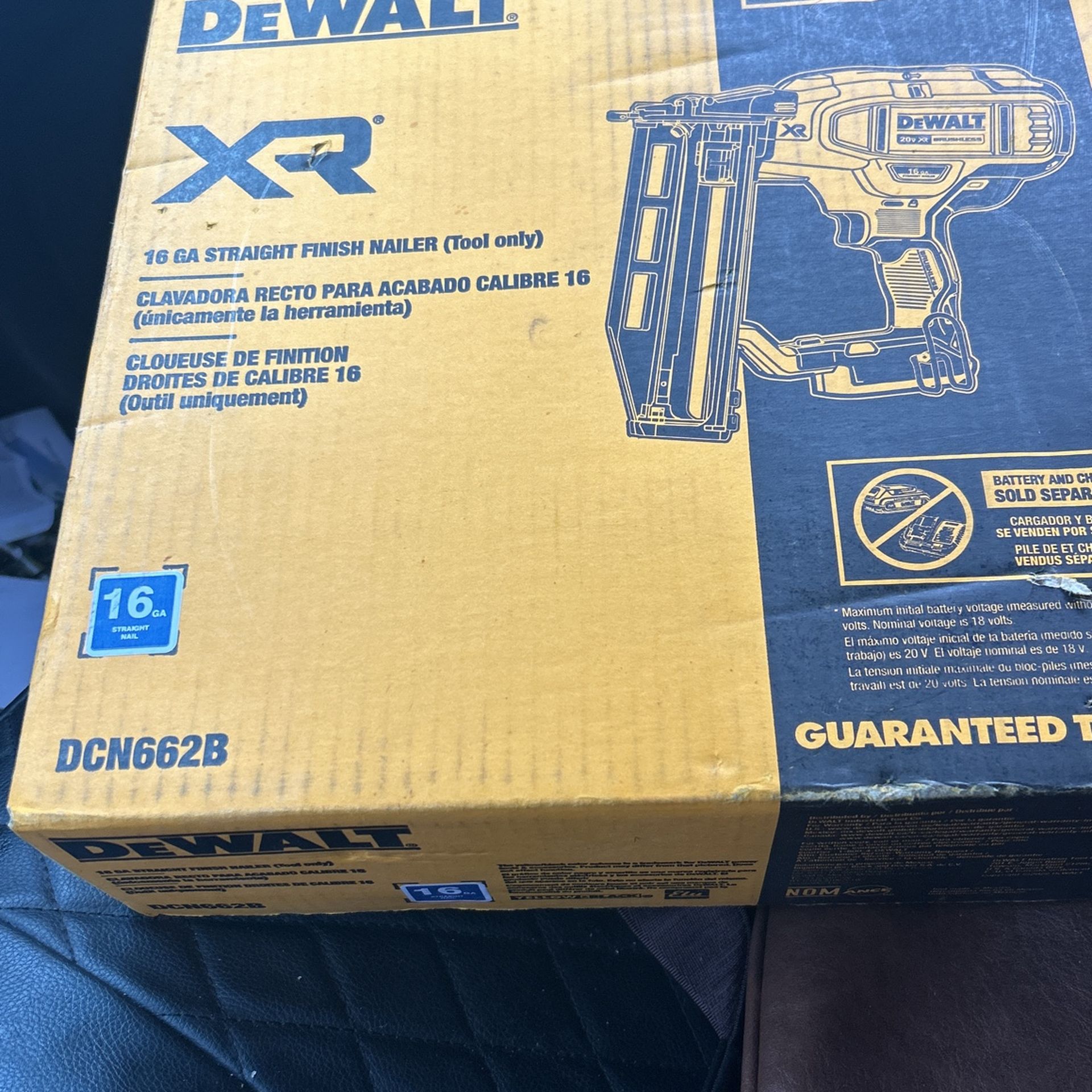 Finish Nail Gun 16 Ga