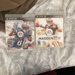 Madden 2011,2013 PS3