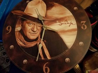 John Wayne clock