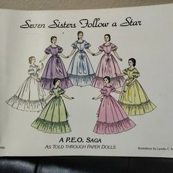 Antique Cut Out Paper Doll's