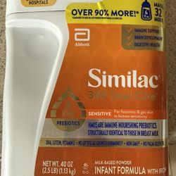 Similac Sensitive 360 Total Care $40.00