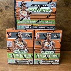 2021 WNBA Prizm Basketball Blaster Box Cards