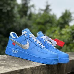 Nike Air Force 1 Low Off White Mca University Blue 46 