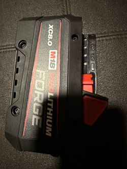 Milwaukee m18 batteries. 8…0. FORGE