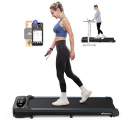 Merach MR‑T26 Under-Desk Walking Pad | 2.75 HP | Up to 3.8 MPH | 265 lb Capacity