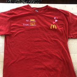 Cardi B/Offset McDonald’s Shirt-used XL