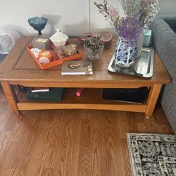 Wood Coffee Table 