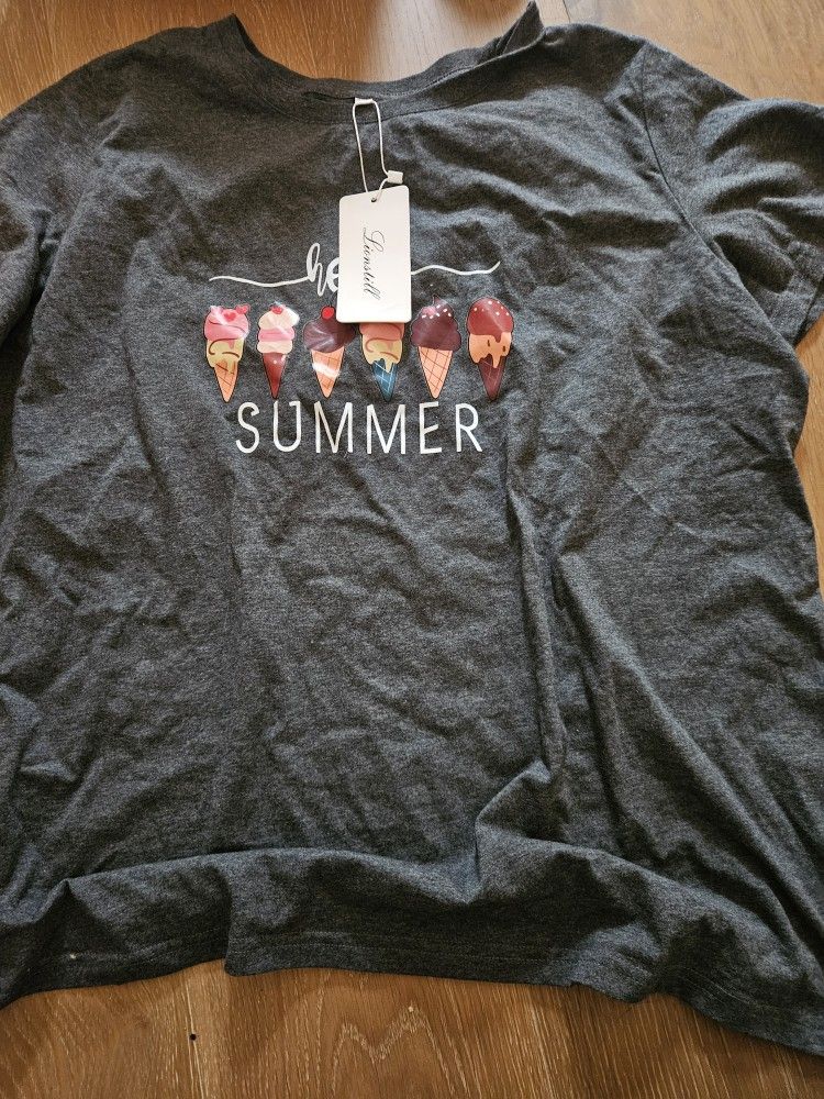 2 XL Shirt Tags Attached New Summer