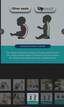 Floor and booster seat UPSEAT