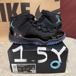 PS 1.5Y NIKE AIR JORDAN 11 GAMMA BLUE