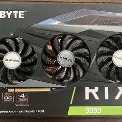 Gigabyte Nvidia 3090 Gaming OC 24GB GDDR6x GPU Graphics Card