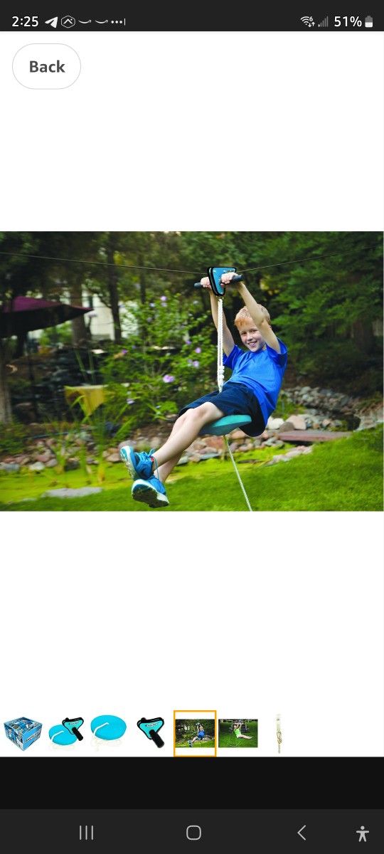 Brand NEW IN BOX! Ripline ZIPLINE! 