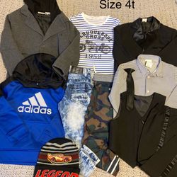 Boys Clothes Size 4t
