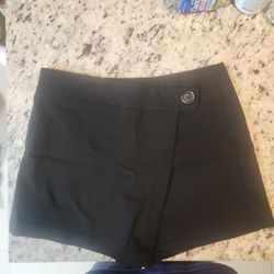 Black Skirt Shorts