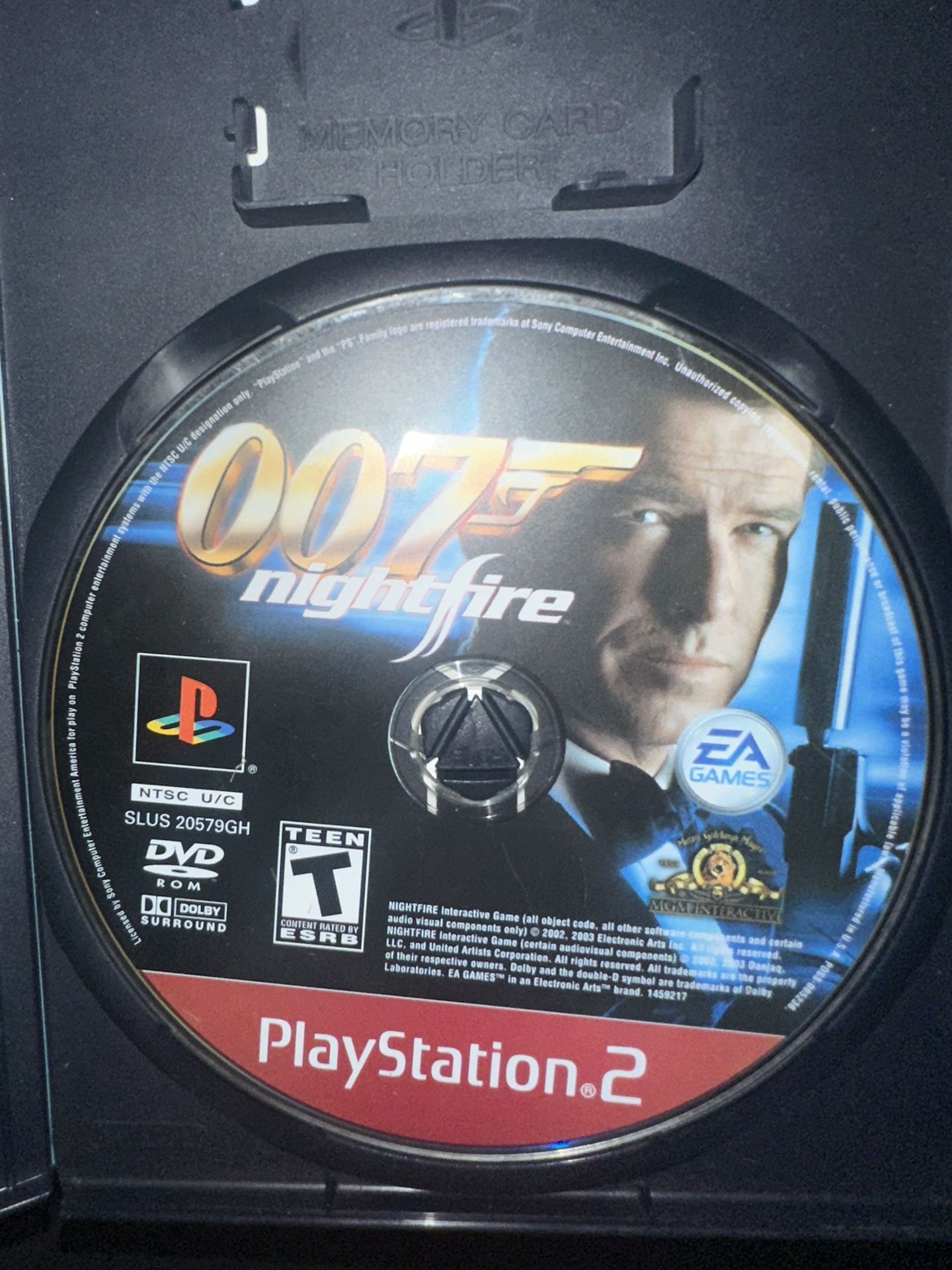 007: NightFire (Sony PlayStation 2, 2002) PS2 Disc Only!