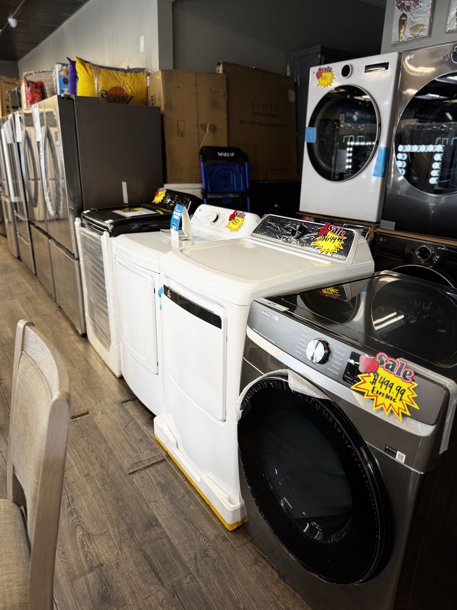 Washers & Dryers (Take It Home In Payments/ llévatelo a casa en pagos)