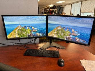 Dual 24” ASUS Monitor Setup