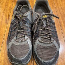 Columbia Mens Hiking Shoes Brown Size 10