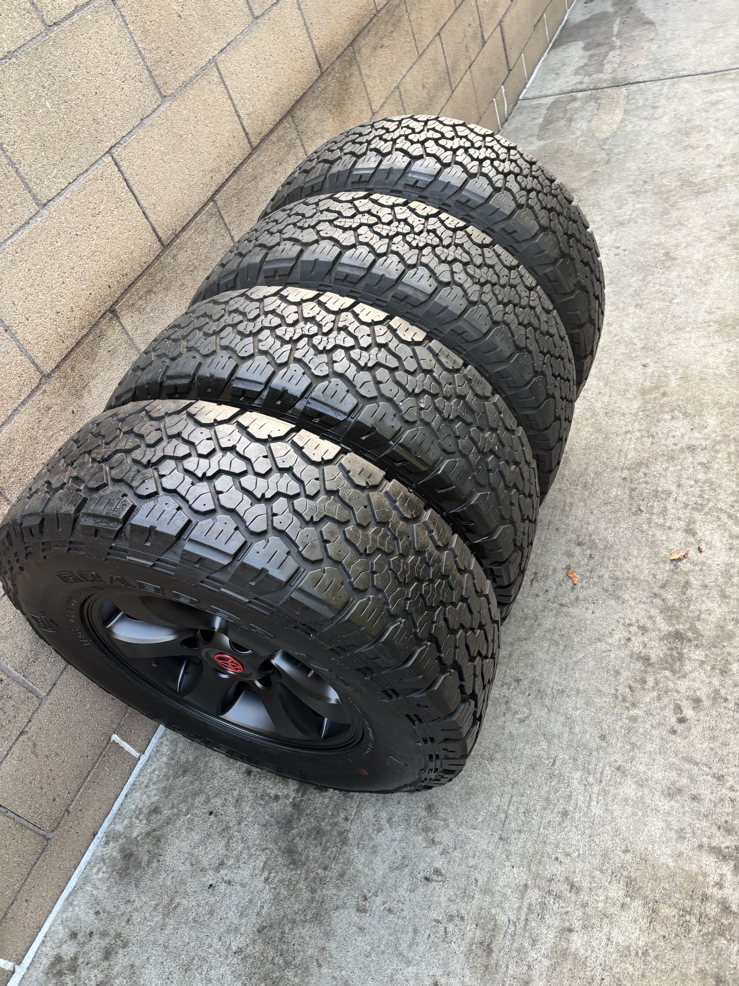 GENERAL GRABBER LT265/70R17 FOR TOYOTA TACOMA 4RUNNER TUNDRA 