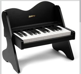 ZIPPY Kids Piano Keyboard, 25 Keys Digital Piano for Kids, Volume Adjustable, Mini Music Educational Instrument Toy, Wood Toy for Toddlers Girls Boys 