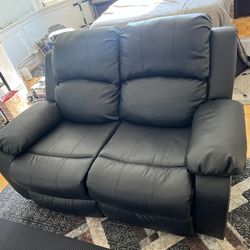 New Leather Recliner Sofa