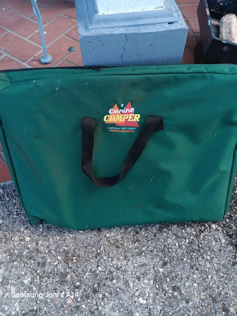 Canine CAMPER Portable Tent Crate