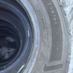 (6) LIKE NEW 195/75R16 GOODYEAR
