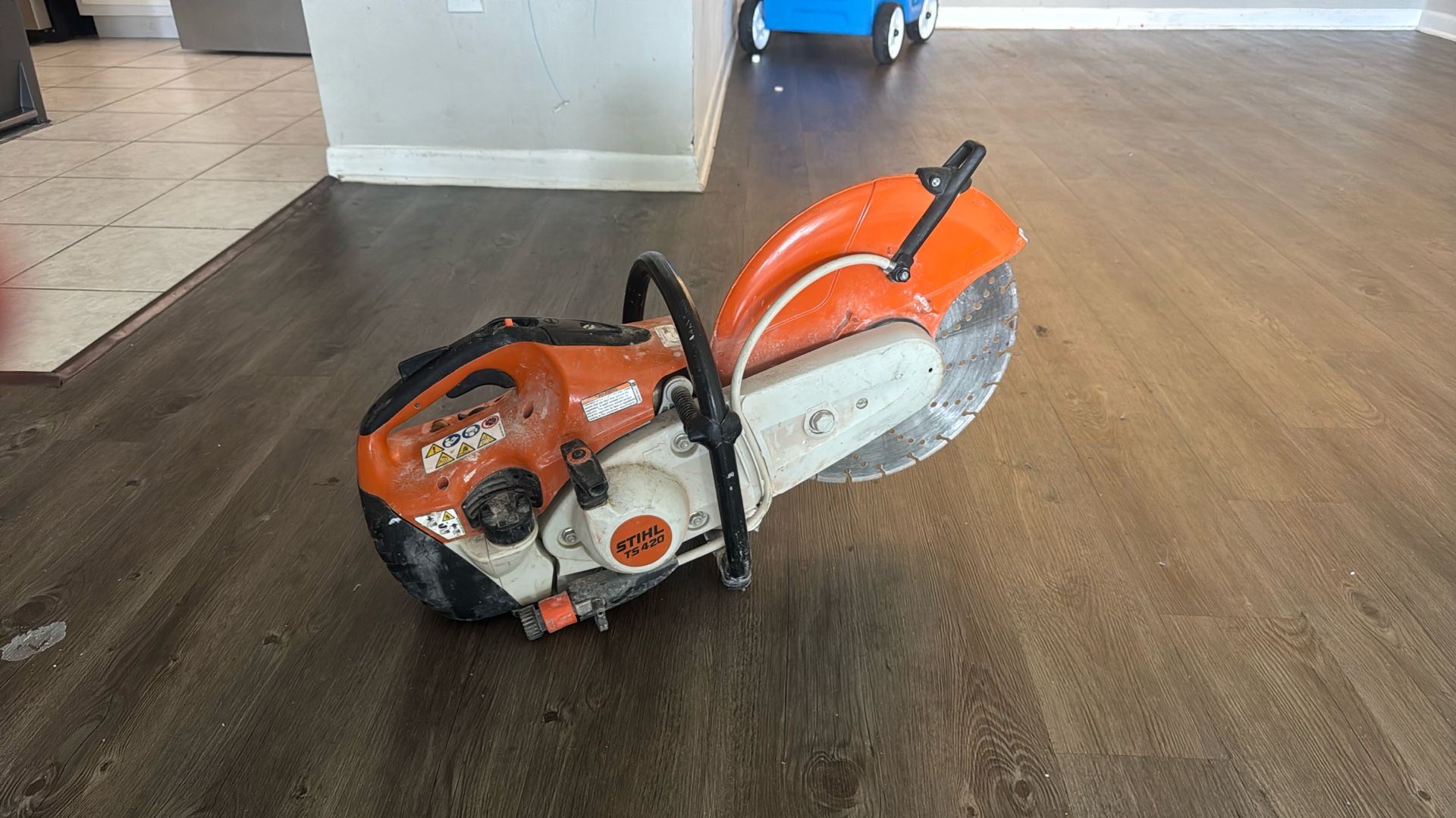 Stihl Ts420 Concrete Saw