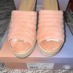 Lisa Vicky Wedge Suede Sandal