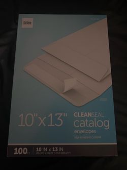 Office Depot 10x13 Catalog Envelopes 100-Count