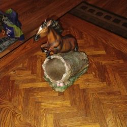 Resin Horse Wine Bottle Holder