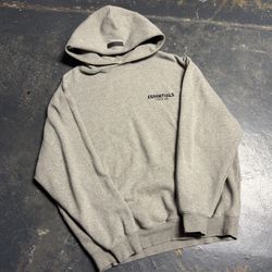 Essential Hoodie Dark Oatmeal (X-Large)