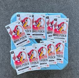 One piece round 1 trading card 10 packs