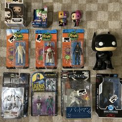Batman Collectible Lot - Random Assortment Of Toys And Collectibles Please Read