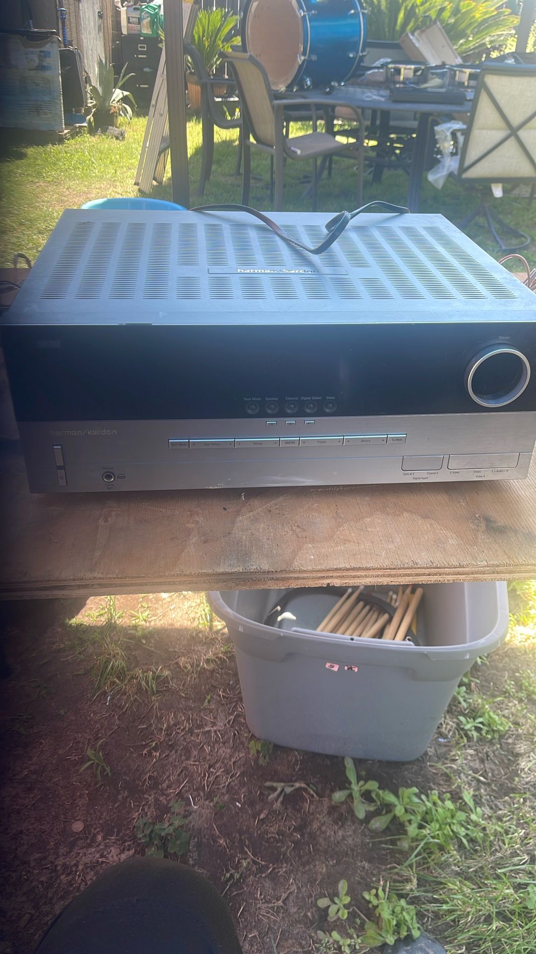 Receiver Harman Kardon And Two Speakers BEOVOX DENMARK 