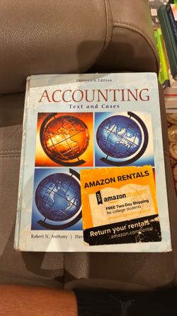 Accounting text and cases