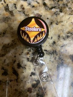 Pittsburgh Steelers badge reel