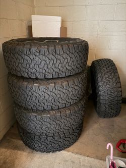 Jeep Wrangler All Terrain Tire and Wheel Set 285/70R17