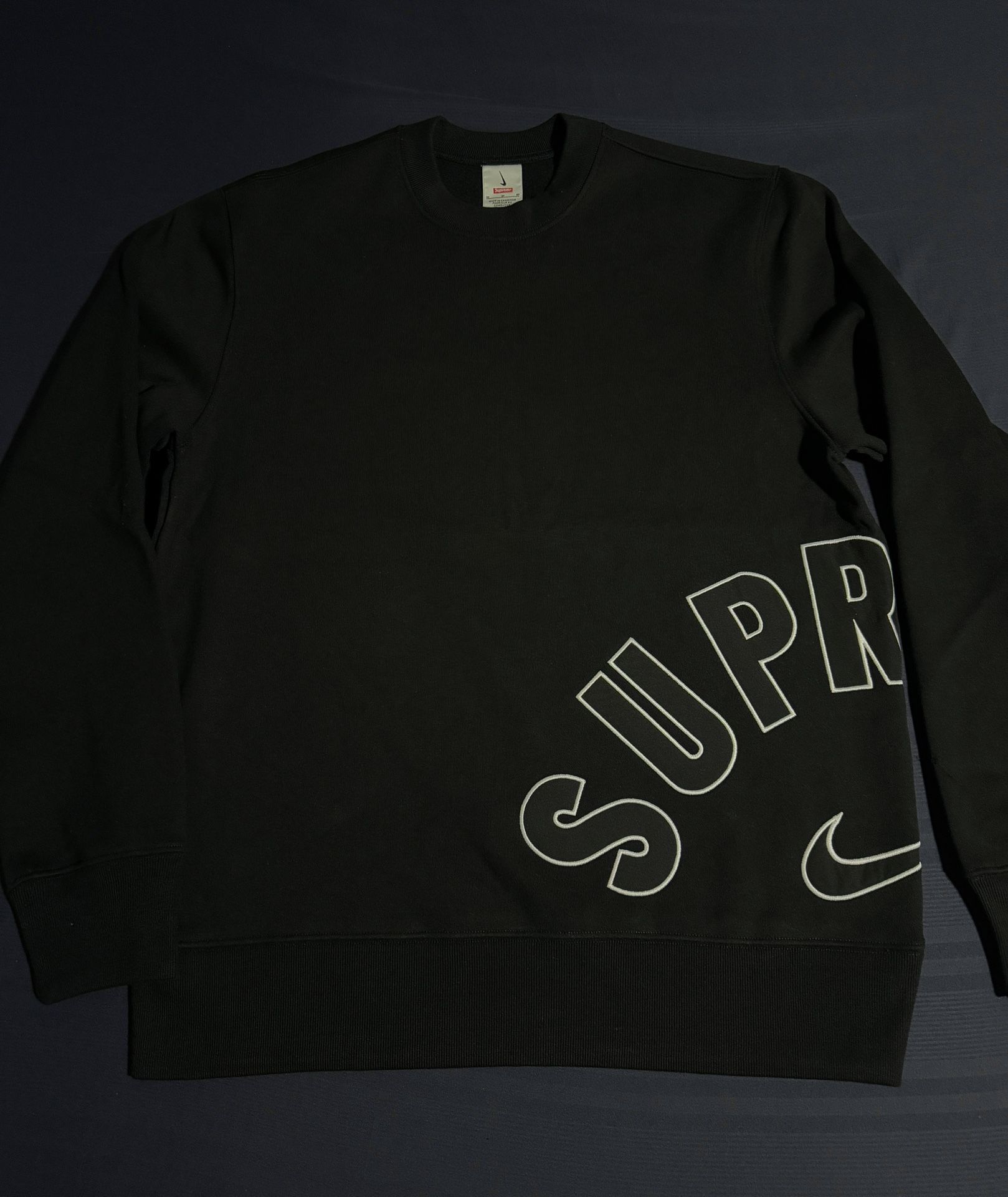 Supreme X Nike Crewneck Black M