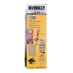 DEWALT DCED472X1 60V MAX 7-1/2-in Cordless Attachment Abled Edger Kit