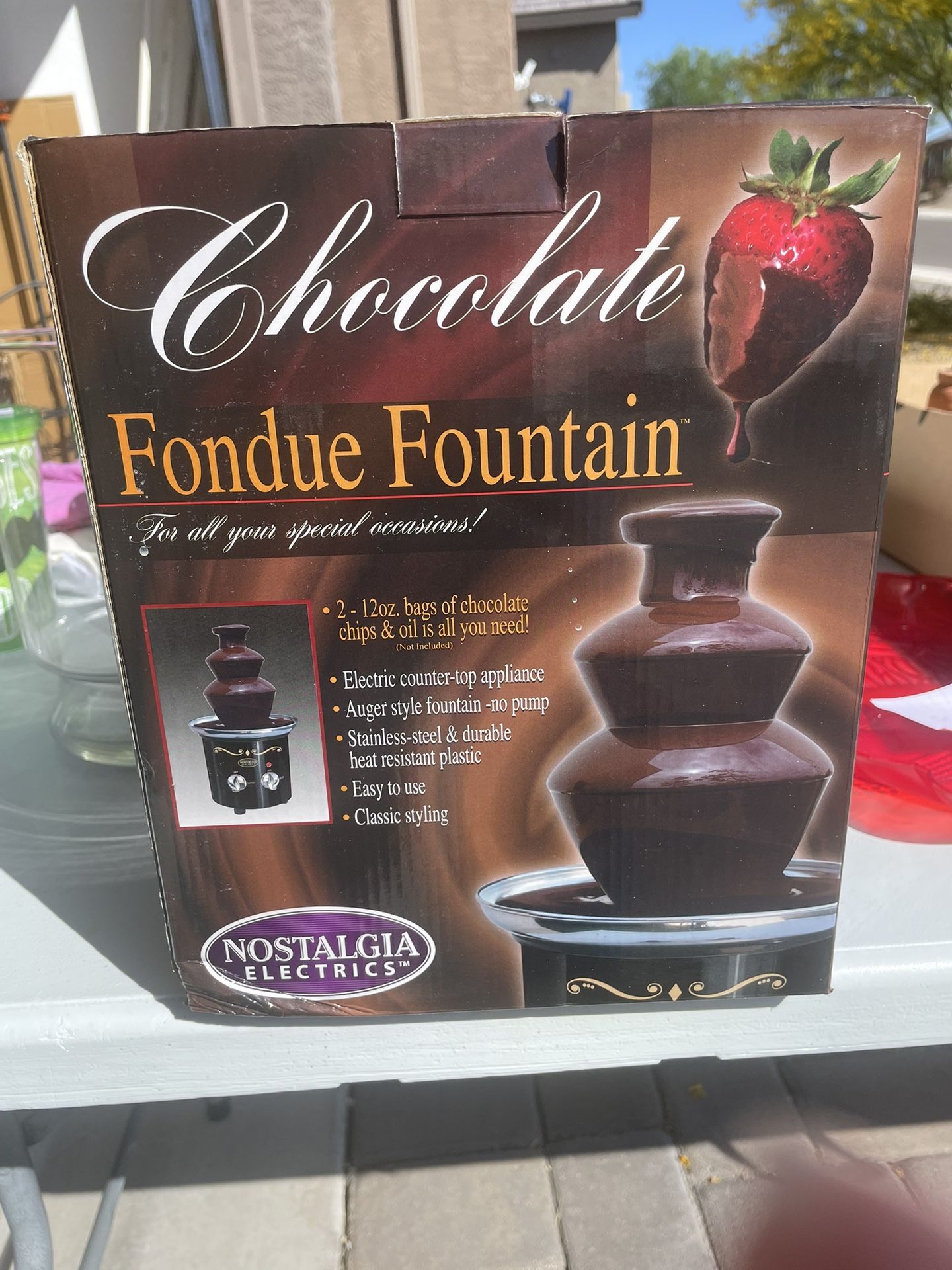Chocolate Fondue Fountain