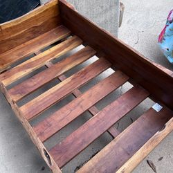 Pet Bed Teakwood Lightly Used PRICE DROP! 