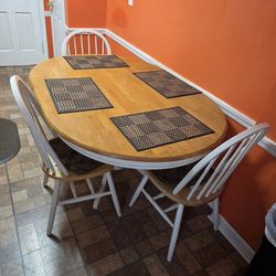 3 Kitchen Chair Table
