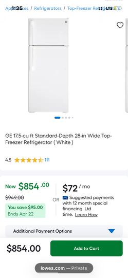 GE Refrigerator fridge (almost new)