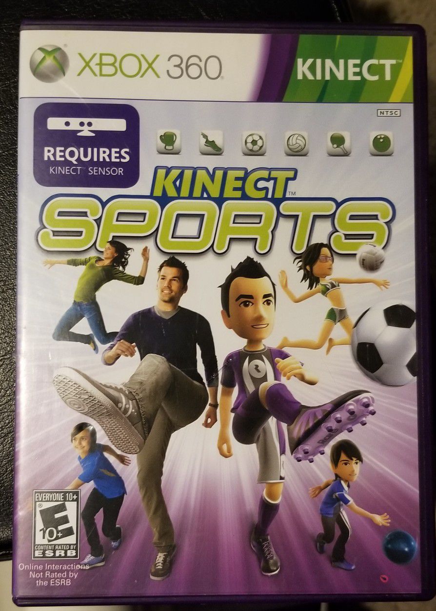 Kinect Sports Xbox 360 Game USED