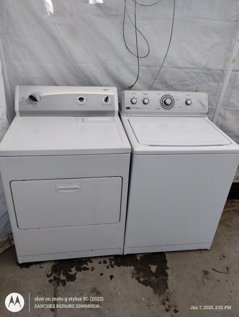 washer and electric dryer for sale 400 30 day warranty delivery available also do repairs 