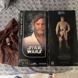 Sideshow Collectibles Obi Wan And Luke Sky walker 