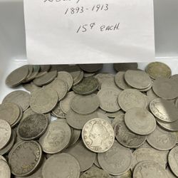 Mixed Date Liberty Nickels 